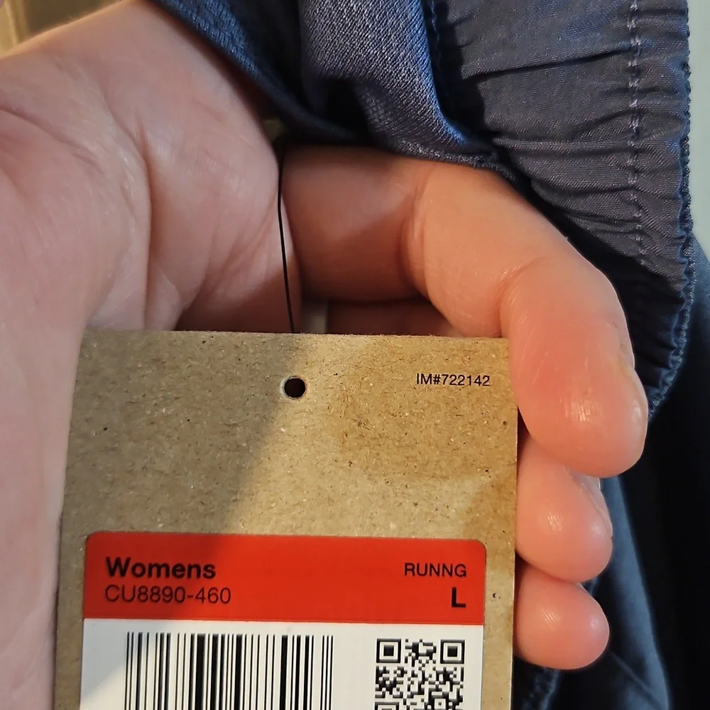 Nike Women's Tempo Brief-Lined Running Shorts: BLUE/GRAY: NEW WITH TAGS: SIZE L_4